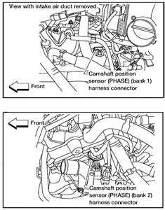 Camshaft Position Sensor Bank 1 Nissan Maxima