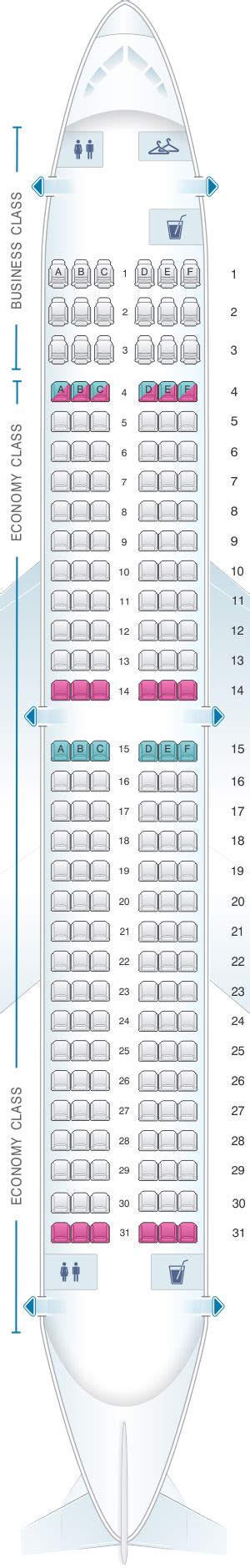 Seat Map Air Europa Boeing B737 800 SeatMaestro