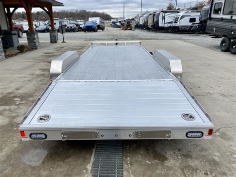 2023 Sure Trac 7x20 Deluxe Aluminum Car Hauler Trailer 9990 GVW