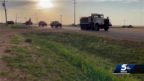 Fallen Volunteer Firefighter From Balko Escorted Back Home YouTube