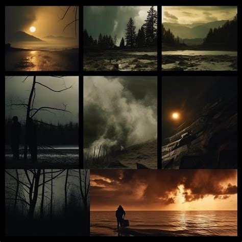 Premium Ai Image Cinematic Moodboard Visual Storytelling Through Film