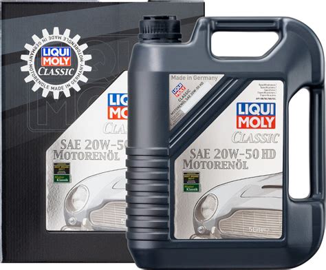 20w50 Classic Motorolie Fra Liqui Moly I 5l Dunk Motorolie Fra Liqui