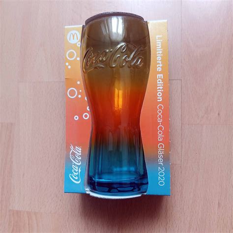 McDonalds Coca Cola Regenbogen Glas 2020 Rainbow Limitierte Edition