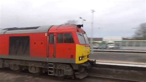 DB Schenker 60063 With Robeston To Westerleigh Loaded Murco Oil Train