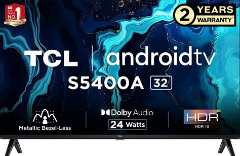 TCL S5400A 32 Inch HD Ready Smart LED TV 32S5400A Price In India 2025