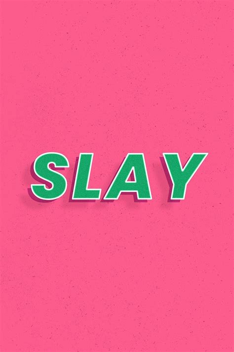 Download Free Image Of Retro Slay Word Bold Text Typography 3d Effect By Wit About Paper Texture