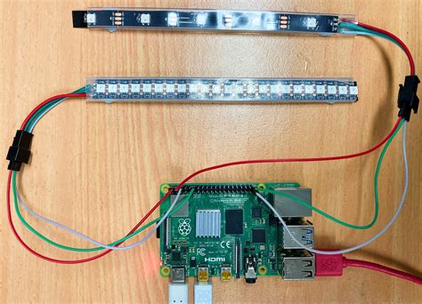 Control Multiple Fully Addressable Ws B Rgb Led Strips With A