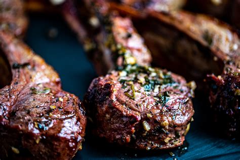 Greek Marinade Lamb Chops Marinated Greek Lamb Chops With Mushrooms