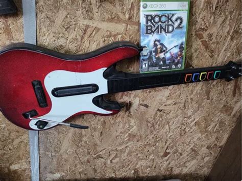 Guitarra Xbox 360 World Tour Con Juego Cuotas sin interés