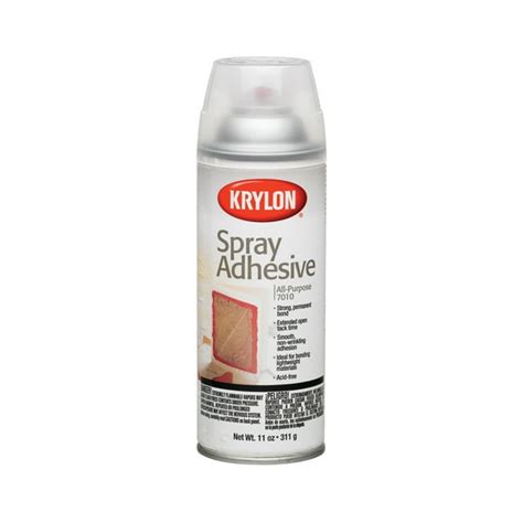 Krylon Clear Spray Adhesive 11 Oz