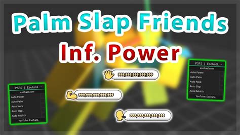 Palm Slap Friends Simulator Inf Power Auto Slap Rebirth Script