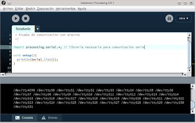 Arduino Y Processing Comunicaci N B Sica Por Puerto Serie