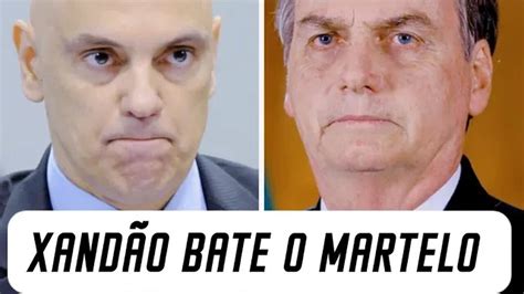 Alexandre Moraes Ao Bateu Martelo Libera Para Defesa De Jair Bolsonaro