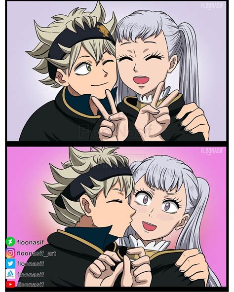 Commission Open Digital Art On Instagram Asta Y Noelle Kiss