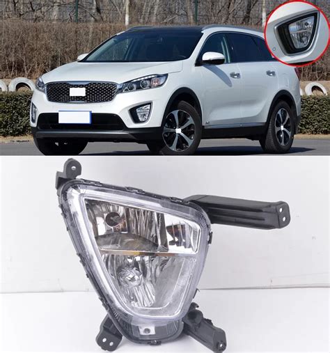 CAPQX Front Bumper Fog Light For KIA Sorento 2015 2016 2017 Driving