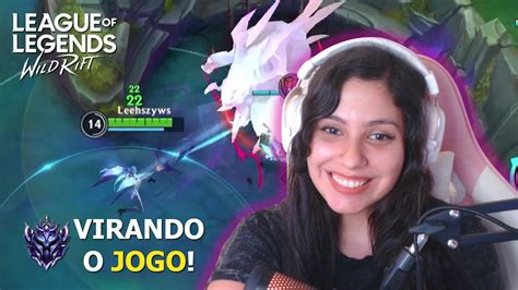 Como Virar Um Jogo No Wild Rift Jogando De ADC YouTube