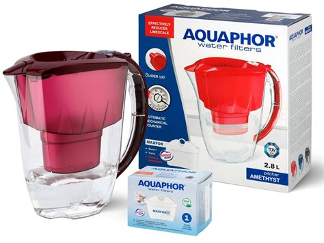 Dzbanek filtrujący Aquaphor Amethyst 2 8 l z licznikiem wkład