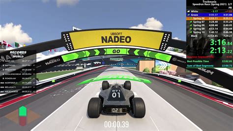 Trackmania Speedrun Spring 2021 Campaign In 21 15 842 YouTube