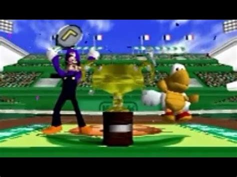 Mario Tennis Nintendo 64 Playthrough Part 4 Doubles Mushroom Cup And