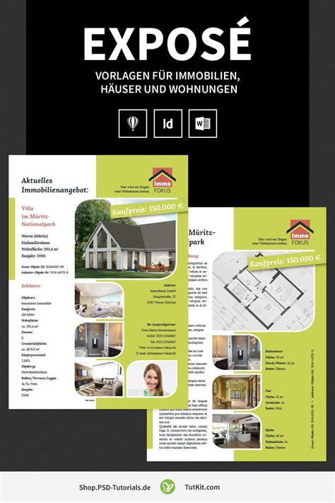 Immobilien Expose Vorlage Powerpoint