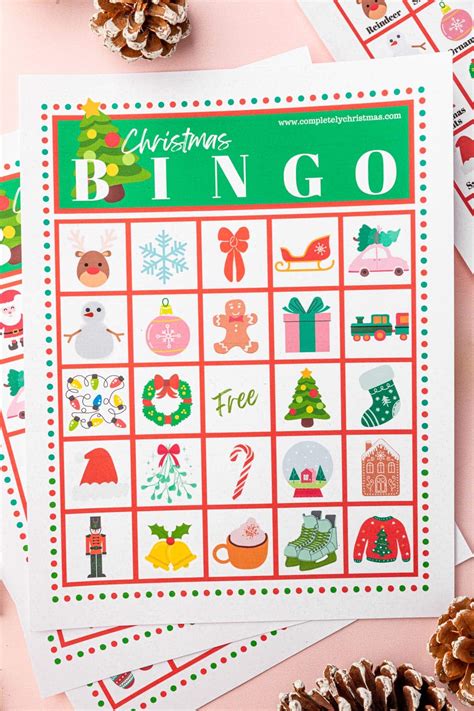 Christmas Bingo Printable (30 Free Cards!)