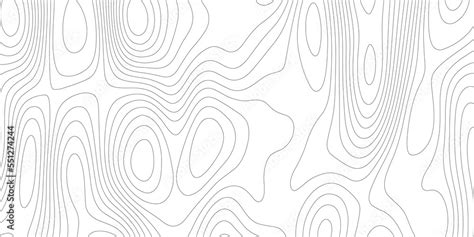 Abstract Topographic Contours Map Background Topographic Map And