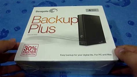 Внешний жесткий диск Seagate Backup Plus Desktop Stca 4000200 4tb Unpuck Unboxing Youtube