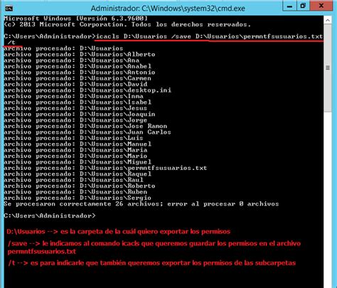 Migrar Directorios Ficheros Y Permisos NTFS De Recursos Compartidos