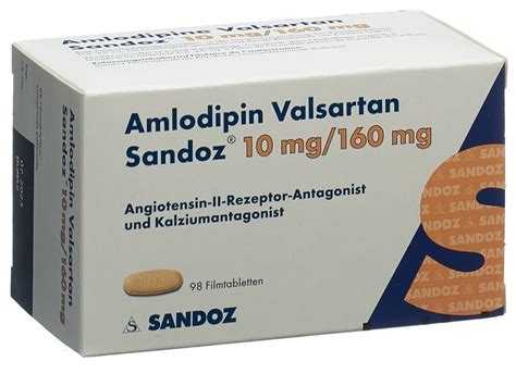 Amlodipine Valsartan Sandoz Filmtabl Mg Mg Blist Stk Online