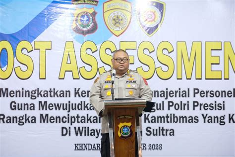 Polda Sultra Tingkatkan Kemampuan Manajerial Personel ANTARA News