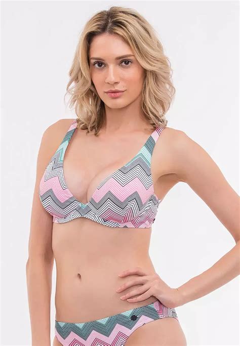 Buy Sunseeker Grand Geo D Cup Underwire Bikini Top 2023 Online ZALORA