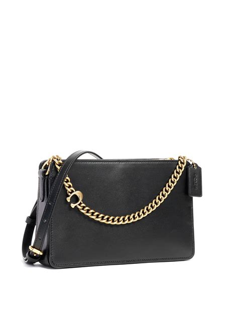 Coach Signature Chain Crossbody Black Averand