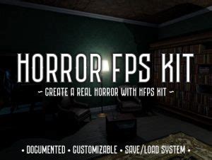 Horror Fps Kit Unity Assets Freedom Club