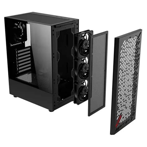 Gabinete ADATA XPG Valor Air ATX Sin Fuente Vidrio Templado 4 Fan