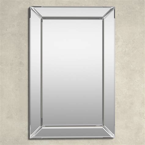 Catima Flat Wall Mirror And Reviews Birch Lane