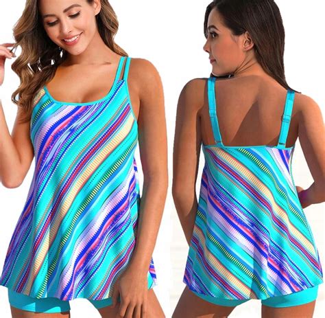 STRÓJ KĄPIELOWY TANKINI BIKINI ROZMIARY SZORTY 14494492251 Allegro pl