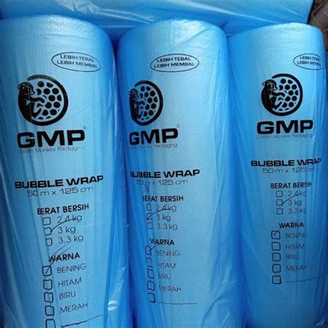 Jual Bubble Wrap GMP Putih 50m X 125cm 3kg Shopee Indonesia