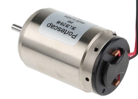 28l28 21949 Portescap Portescap Brushed Dc Motor 11 W 12 V Dc 199 Mnm 5300 Rpm 3mm