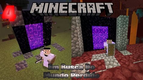 Explorando O Nether Ou Quase Isso F ADMTeuz Minecraft Em Busca Do