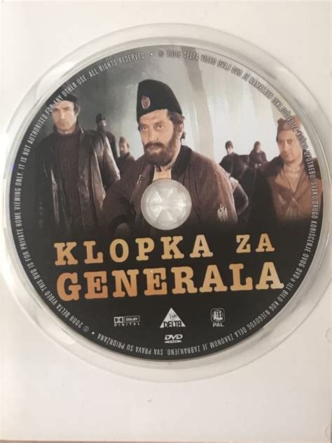 Dvd Klopka Za Generala Ljuba Tadi Drama Ratni