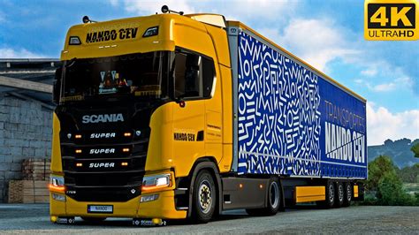 G29 ETS2 4K 60FPS PROMODS SCANIA S770 V8 PAMPLONA NICE