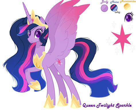 Mlpfih Queen Twilight Sparkle Bio Redesign By Starlinasentryyt On