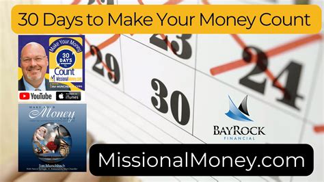 30 Days To Make Your Money Count 30 Days To Make Your Money Count