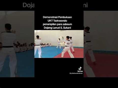 Taekwondo Penampilan Para Sabeum Dojang Lanud Sukani Majalengka Youtube