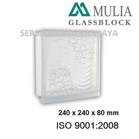 Jual Mulia Glass Block Ocean View 1 Dus 240 X 240 X 95 Mm Kota Bandung Serba Bangunan Jaya