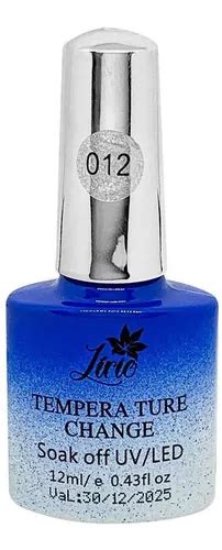 Esmalte Em Gel Lirio Muda De Cor Térmico Azul Royal 12 MercadoLivre