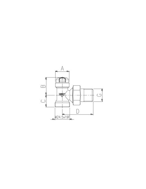 Kit Valvola Termostatica Rbm Serie Jet Line