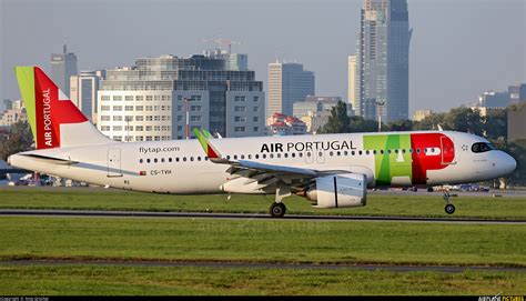 CS TVH TAP Portugal Airbus A320 NEO At Warsaw Frederic Chopin