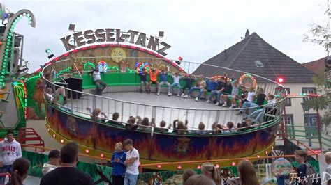 Rheder Kirmes 2022 Alle Fahrgeschäfte Rundgang FullHD YouTube