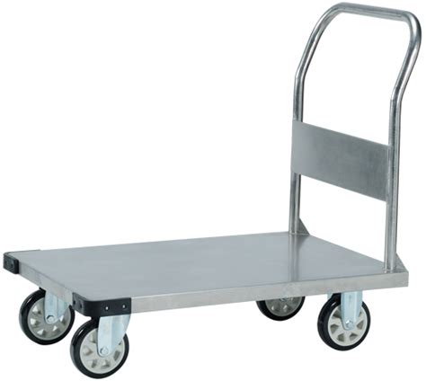 Single Platform Stainless Steel Hand Truck JUMBO ST1 6009